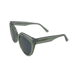 Gafas de Sol Mujer Polarizada Pasta Verde Transparente Mulop 29058-C4