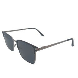 Gafas de Sol Hombre Polarizada Metal Black/Silver Mulop 29034-C1