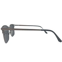 Gafas de Sol Hombre Polarizada Metal Black/Silver Mulop 29034-C1