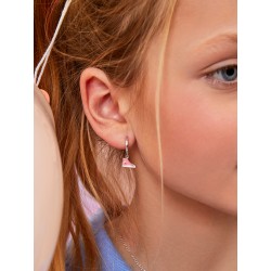 Pendientes Marea Niña Plata D03001/ba