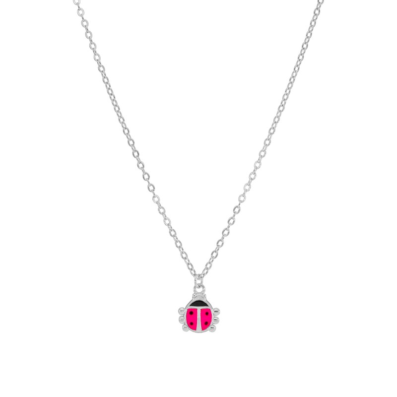 Collar Mariquita Plata Marea Jewels D03007/as