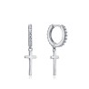 Pendientes Cruz Circonita Plata Viceroy 13029e000-30