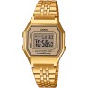 Reloj Casio Vintage Coleccion Mujer Dorado Iconic Digital 29mmr La680wega-9er