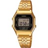 Reloj Casio Vintage Coleccion Mujer Acero Dorado Iconic Digital 29mm La680wega-1er