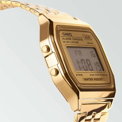 Reloj Casio Digital Vintage Dorado A158wetg-9aef