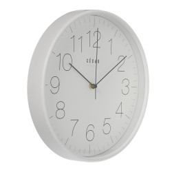 Reloj Pared Acrílico Blanco 30cm-mvto.seg 86109