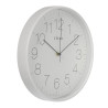 Reloj Pared Acrílico Blanco 30cm-mvto.seg 86109