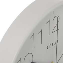 Reloj Pared Acrílico Blanco 30cm-mvto.seg 86109