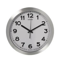 Reloj Pared Aluminio 30cm,...
