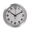 Reloj Pared Aluminio 30cm, Segundero Contínuo