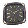 Reloj Pared Rhythm Gris/dorado