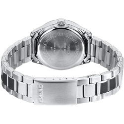Reloj Casio Hombre Saetas Números en Esfera Impermeable Mtp-1259pd-7beg