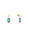 Pendientes Viceroy Acero Chic Ip Dorado y Cristales 14081e01016