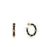 Pendientes Viceroy Chic Acero Milnesa Dorado Ip Negro 14110e0101