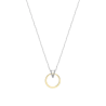 Gargantilla Plata Bicolor Mujer Circonitas Lineargent
