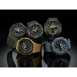 Casio Reloj Analógico-Digital para de los Hombres de Cuarzo con Correa en Resina Ga-2110su-3aer