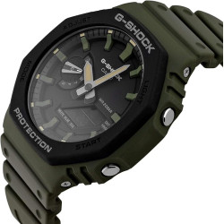 Casio Reloj Analógico-Digital para de los Hombres de Cuarzo con Correa en Resina Ga-2110su-3aer