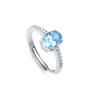 Sortija Viceroy Mujer Plata Clasico Talla 15, 13155a015-33