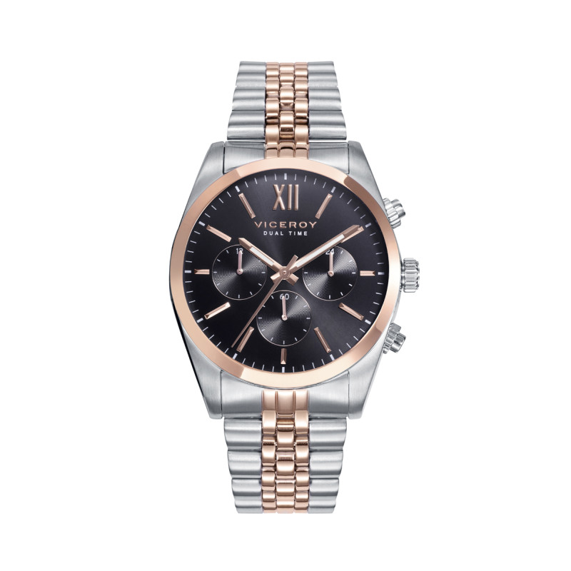 Reloj Caballero Viceroy Acero Rosa 42423-53