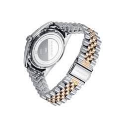 Reloj De Hombre Chic De Acero Con Esfera Gris 42425-13