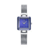 Reloj Viceroy Mujer Cerámica y Acero 401182-37 – Esfera Azul Malla Milanesa 25 mm