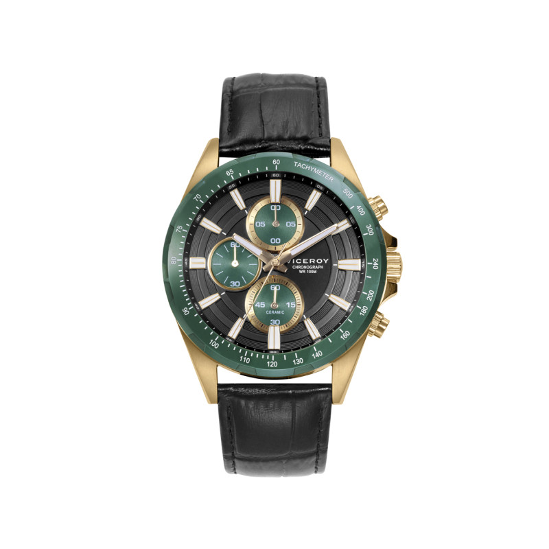 Reloj Viceroy Hombre Acero Ip Ceramica 401337-57