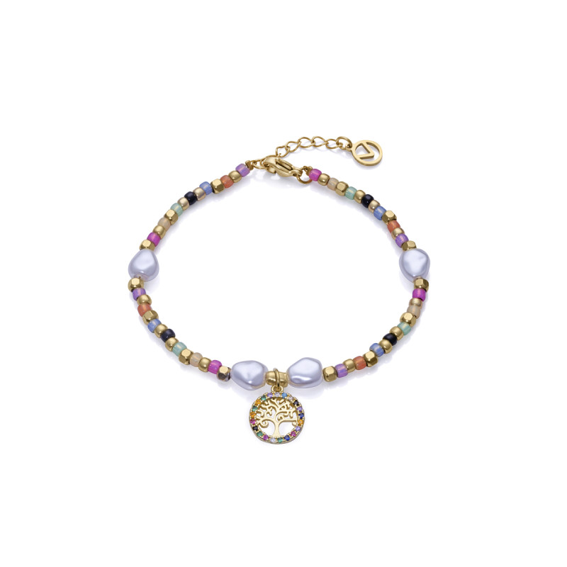 Pulsera Viceroy Mujer Acero Y Cristal 14091p01019