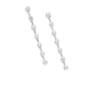 Pendientes Largos Plata Zirconitas