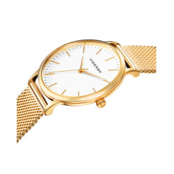 Reloj Viceroy Mujer Malla Acero Ip Dorado