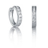 Pendientes Aros Plata y Circonitas Mujer 10mm Viceroy 21009e000-30