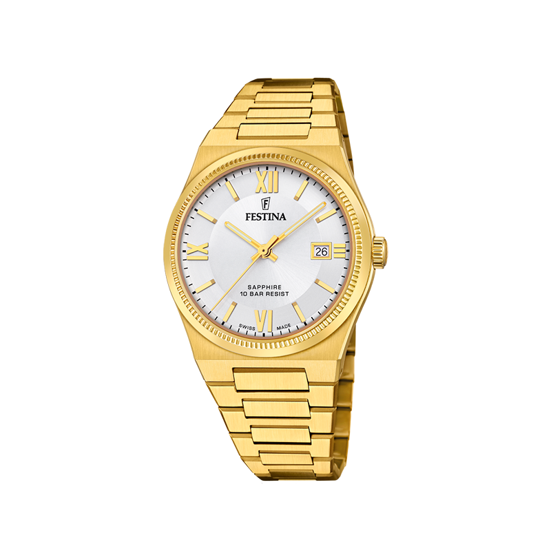 Reloj Festina para Hombre Chapado Swiss Made F20038/1