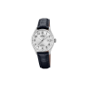 Reloj Festina Mujer Swiss Made F20009/5 Correa de Cuero Negra y Caja de Acero Inoxidable