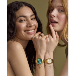 Viceroy Reloj Mujer Dorado Esfera Verde 401180-63