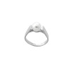 Anillo Majorica Nuada plata con perla blanca 7mm Talla 15 00199.01.2.913
