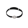Pulsera Majorica Elastica Circa Negra Perla 17185.01.2.b00