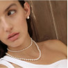 Collar Majorica Plata Rodiada Ballet perlas 4mm 16189.01.2.n32