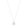 Collar Inicial C Mujer Plata Pulida Viceroy Elegant