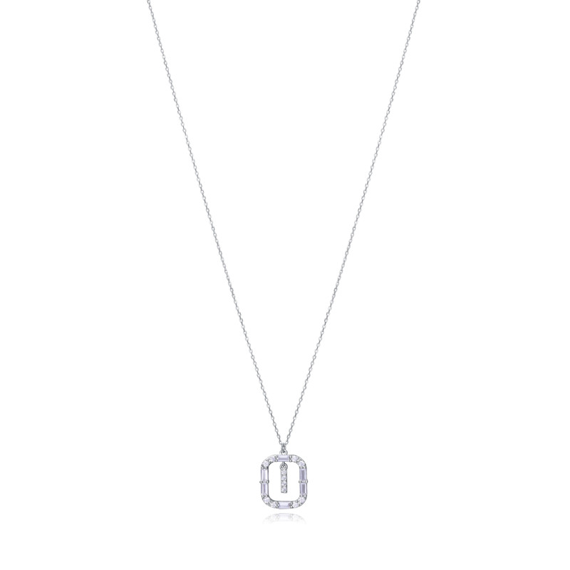 Collar Inicial I Mujer Plata Pulida Viceroy Elegant