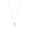 Collar Inicial I Mujer Plata Pulida Viceroy Elegant
