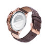 Reloj Viceroy Hombre Magnum Crono Acero y Correa Piel Marrón 46835-17