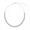 Collar Fiesta Plata Zirconitas