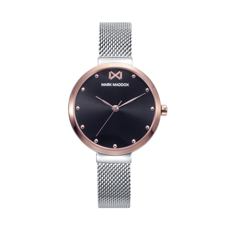 Reloj Mark Maddox Mujer Alfama Malla Milanesa Acero Mm1006-57