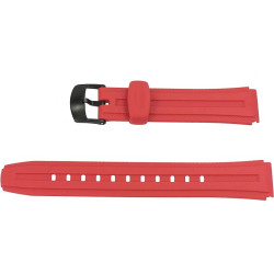 Correa Reloj Casio Original Color Roja W-211 10268503