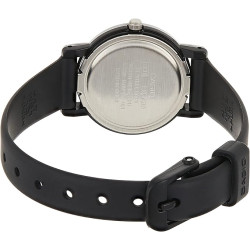 Reloj Casio Analogico Mujer Resina y Caucho Negro 25mm Impemeable 3 atm LQ-139B-1B