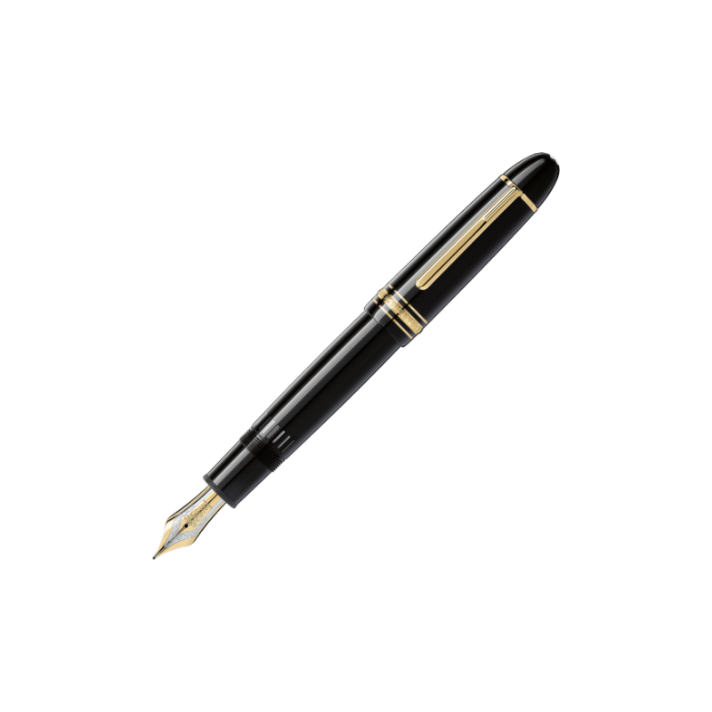 Pluma Montblanc Meistertuck 149 Gigante Resina Negro