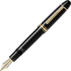 Pluma Montblanc Meistertuck 149 Gigante Resina Negro