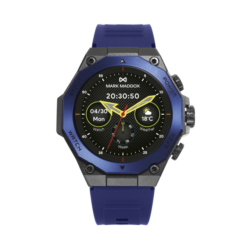 Reloj Mark Maddox Smartwatch Hombre Azul Hs2003-30