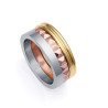 Anillo Viceroy Mujer Acero Triple talla 14 14083a01419