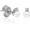 Pendientes Majorica Plat Tu Y Yo 16287.01.2.000