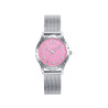 Reloj Viceroy Niña Rosa Malla Milanesa Acero numeros, pack con regalo, 401212-75